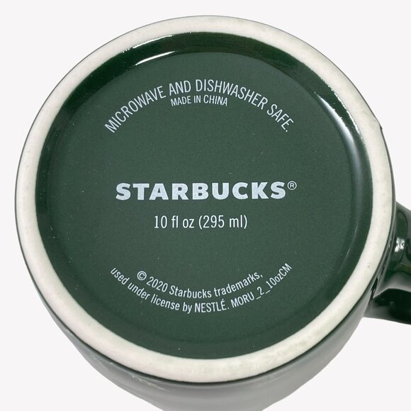 Starbucks Tropical Jungle Birds Coffee Mug Cup Green Blue Pink 10 OZ 2020 - Picture 6 of 7